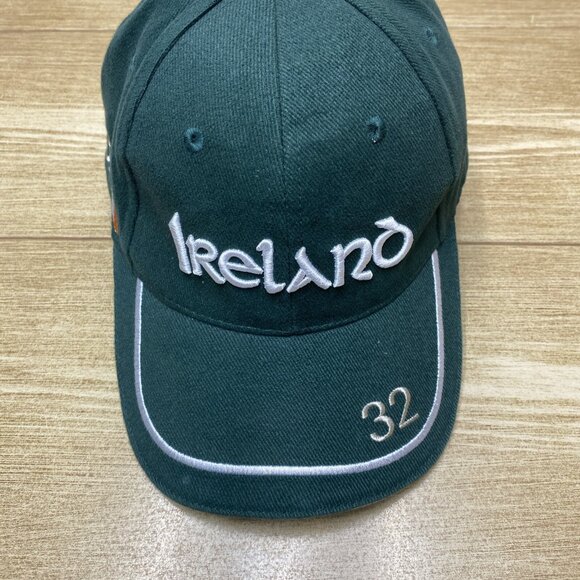 Ireland 32 Men's Baseball Cap Adjustable Hat Embroidered With Flag Green - Picture 3 of 11